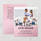 BUDGET FOTO VERLOVING QUOTE INVITEERT - ELKE KLEUR (Voorkant / Achterkant)