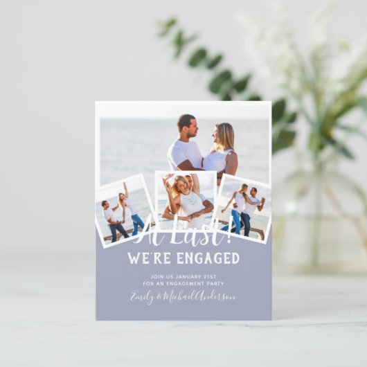 BUDGET FOTO VERLOVING QUOTE INVITEERT - ELKE KLEUR (Staand voorkant)