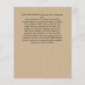 BUDGET FOTO VERLOVING QUOTE INVITEERT - ELKE KLEUR (Achterkant)