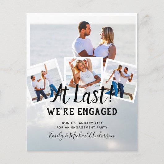 BUDGET FOTO VERLOVING QUOTE INVITEERT - ELKE KLEUR (Voorkant)