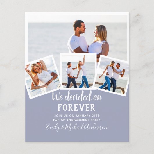 BUDGET FOTO VERLOVING QUOTE INVITEERT - ELKE KLEUR (Voorkant)