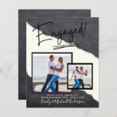 BUDGET FOTO VERLOVING Uitnodigt bekendmaking SCRIP (Voorkant / Achterkant)