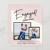 BUDGET FOTO VERLOVING Uitnodigt bekendmaking SCRIP (Voorkant / Achterkant)