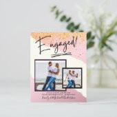 BUDGET FOTO VERLOVING Uitnodigt bekendmaking SCRIP (Staand voorkant)