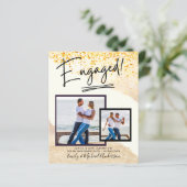 BUDGET FOTO VERLOVING Uitnodigt bekendmaking SCRIP (Staand voorkant)