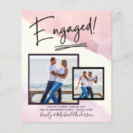 BUDGET FOTO VERLOVING Uitnodigt bekendmaking SCRIP Flyer