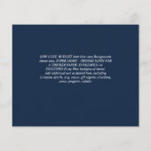 BUDGET FOTO Viering van het Leven UITNODIGINGEN Flyer (Achterkant)