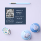 BUDGET FOTO Viering van het Leven UITNODIGINGEN Flyer (Enkel)