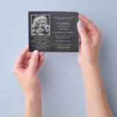 BUDGET FOTO Viering van het Leven UITNODIGINGEN Flyer (Hand)