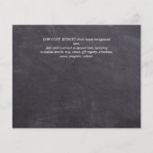 BUDGET FOTO Viering van het Leven UITNODIGINGEN Flyer (Achterkant)