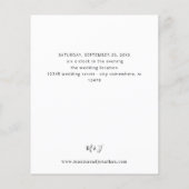 Budget Foto VS Black & W Modern Wedding 3 (Achterkant)