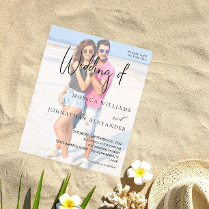 Budget Foto VS Black & W Modern Wedding 3 Flyer