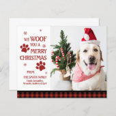 BUDGET Foto We wensen u een prettig kerstfeest (Voorkant / Achterkant)