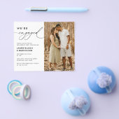 Budget Foto We zijn een uitnodiging voor Verloving Flyer (Enkel)