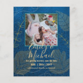 BUDGET FOTO Weddenschap BESPAAR DE DATA Boho Abstr (Voorkant)