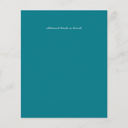 BUDGET FOTO Weddenschap BESPAAR DE DATA Boho Abstr (Achterkant)