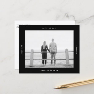 BUDGET Foto Weddenschap Save the Date Briefkaart
