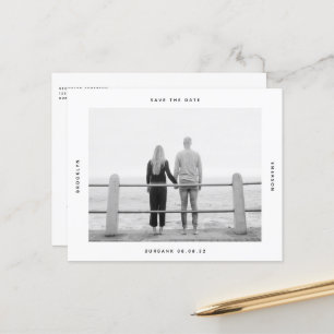 BUDGET Foto Weddenschap Save the Date Briefkaart