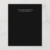 BUDGET FOTO WEDDING INVITES - Floral Wreater (Achterkant)