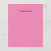 BUDGET FOTO WEDDING INVITES - Floral Wreater (Achterkant)