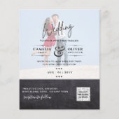 BUDGET FOTO WEDDING QR SCANNING CODE INVITATIONS (Voorkant)