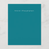 BUDGET FOTO WEDING SAVE DATES - Boho Abstract (Achterkant)