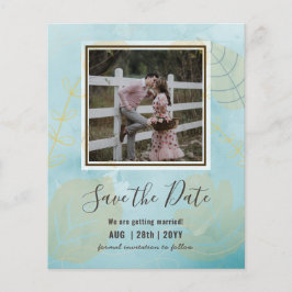 BUDGET FOTO WEDING SAVE DATES - Boho Abstract