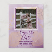 BUDGET FOTO WEDING SAVE DATES - Boho Abstract (Voorkant)
