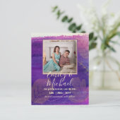 BUDGET FOTO WEDING SAVE DATES - Boho Abstract (Staand voorkant)