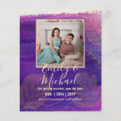 BUDGET FOTO WEDING SAVE DATES - Boho Abstract (Voorkant)