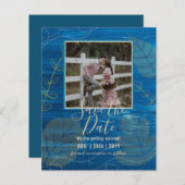 BUDGET FOTO WEDING SAVE DATES - Boho Abstract (Voorkant / Achterkant)