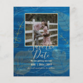 BUDGET FOTO WEDING SAVE DATES - Boho Abstract (Voorkant)