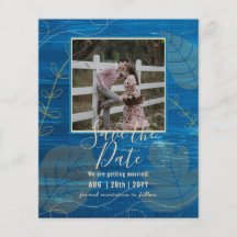 BUDGET FOTO WEDING SAVE DATES - Boho Abstract