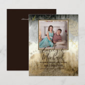 BUDGET FOTO WEDING SAVE DATES - Boho Abstract (Voorkant / Achterkant)