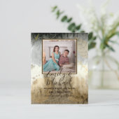 BUDGET FOTO WEDING SAVE DATES - Boho Abstract (Staand voorkant)