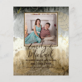 BUDGET FOTO WEDING SAVE DATES - Boho Abstract