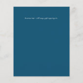 BUDGET FOTO WEDING SAVE DATES - Boho Abstract (Achterkant)