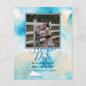 BUDGET FOTO WEDING SAVE DATES - Boho Abstract (Voorkant)