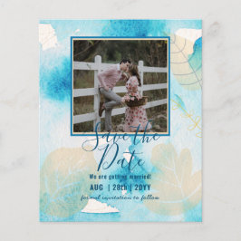 BUDGET FOTO WEDING SAVE DATES - Boho Abstract