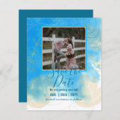 BUDGET FOTO WEDING SAVE DATES - Boho Abstract (Voorkant / Achterkant)