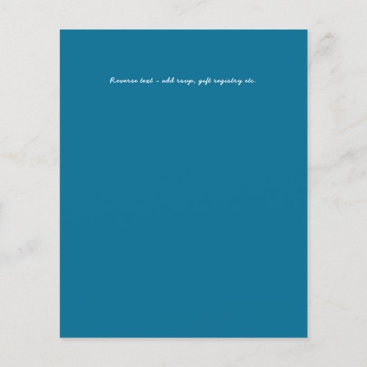 BUDGET FOTO WEDING SAVE DATES - Boho Abstract (Achterkant)