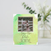 BUDGET FOTO WEDING SAVE DATES - Boho Abstract (Staand voorkant)