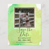 BUDGET FOTO WEDING SAVE DATES - Boho Abstract (Voorkant)