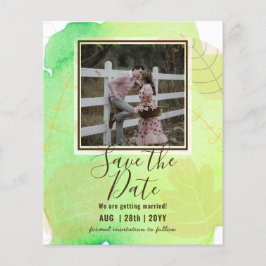 BUDGET FOTO WEDING SAVE DATES - Boho Abstract