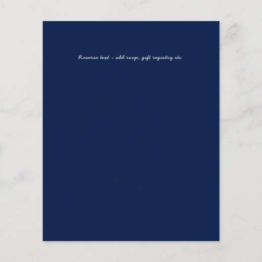 BUDGET FOTO WEDING SAVE DATES - Boho Abstract (Achterkant)