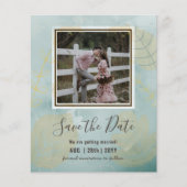 BUDGET FOTO WEDING SAVE DATES - Boho Abstract (Voorkant)