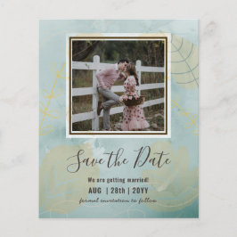 BUDGET FOTO WEDING SAVE DATES - Boho Abstract