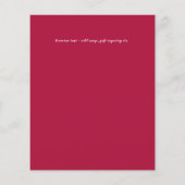 BUDGET FOTO WEDING SAVE DATES - Boho Abstract (Achterkant)