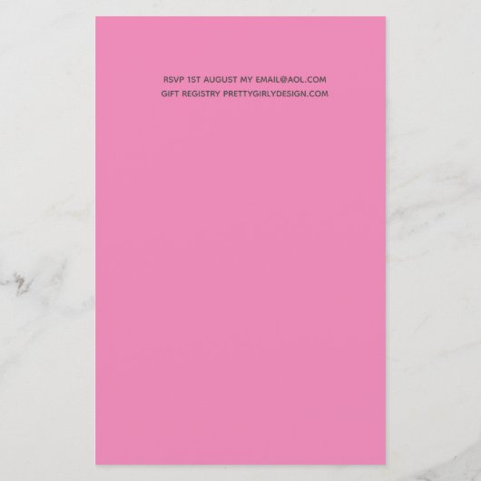 BUDGET FOTO WEDING WIJZIGING VAN DE DATUM (Achterkant)