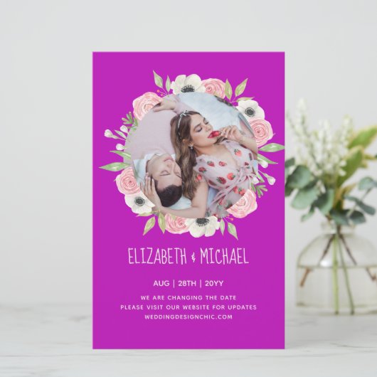 BUDGET FOTO WEDING WIJZIGING VAN DE DATUM (Staand voorkant)